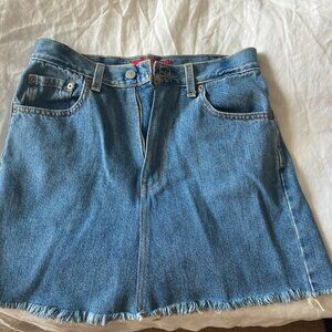 Levi's Denim Mini Skirt (high wasted)